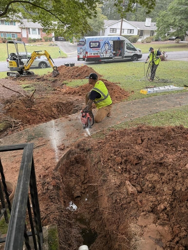 Residential Sewer Line Replacement Work